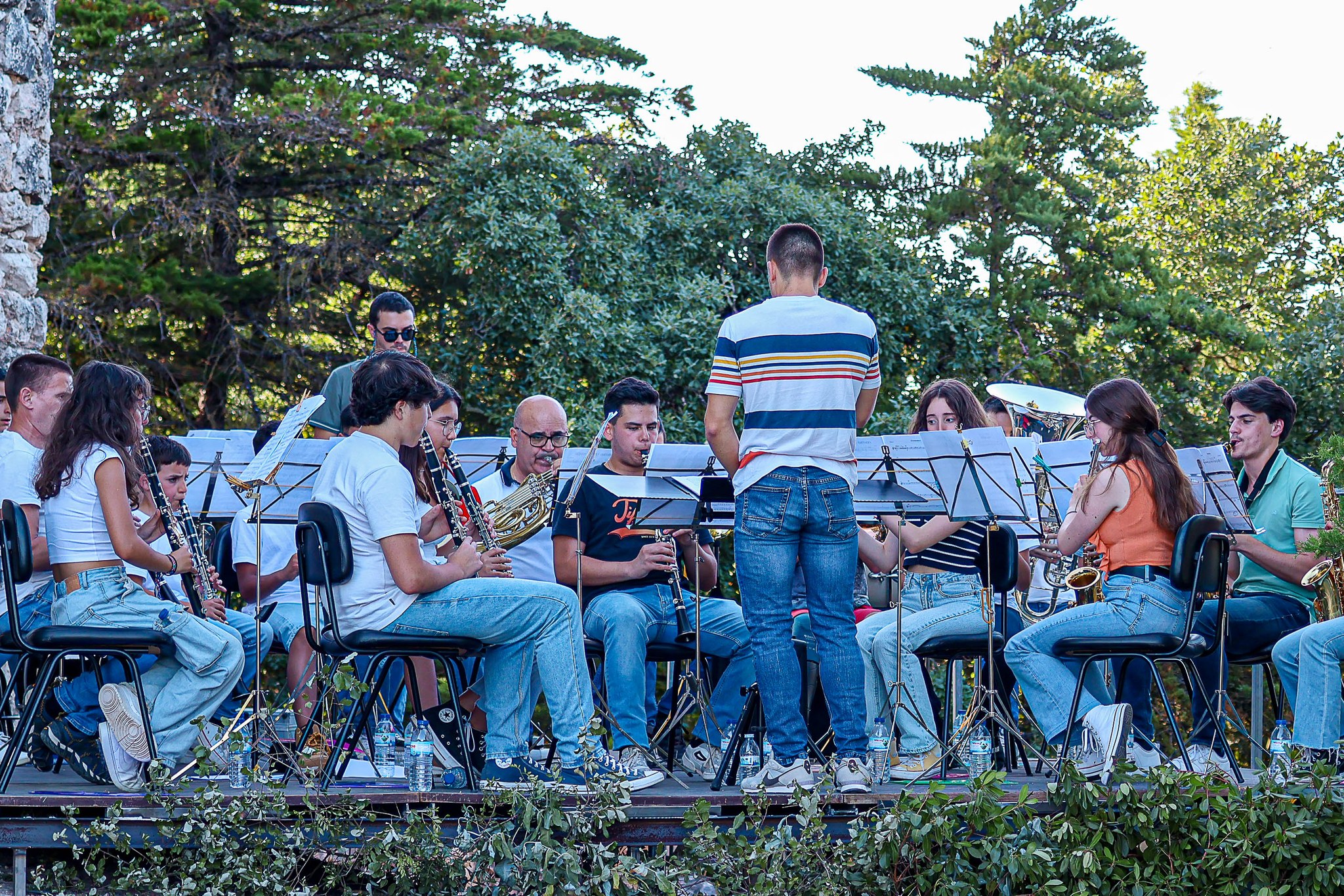 Há Música no Castelo 2024 — Banda Juvenil SFA, foto 4